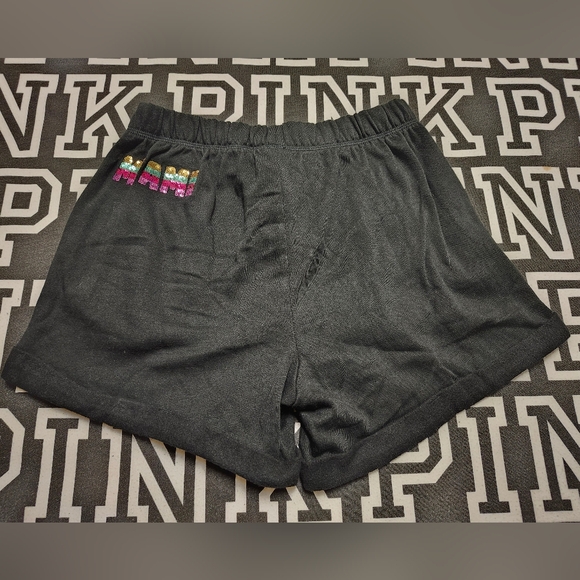 (H) VS Pink NWT Bling Miami Shorts ✨️ - Picture 2 of 6